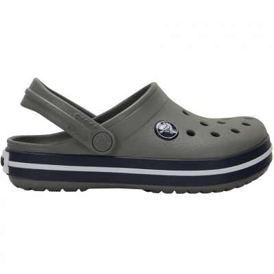 Chodaki dla dzieci Crocs Crocband Clog szaro-granatowe 207006 05H copil