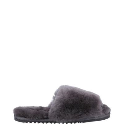 Papuci de Casa Cotswold Westfield Sheepskin Mule gri