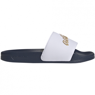 Papuc Casa 's adidas Adilette Shower white-navy blue GZ5930 dama