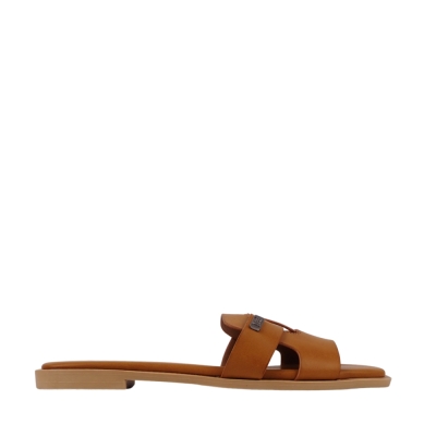 Lee Estill Slider Low 's Flip-Flops Brown 50251024 35A dama