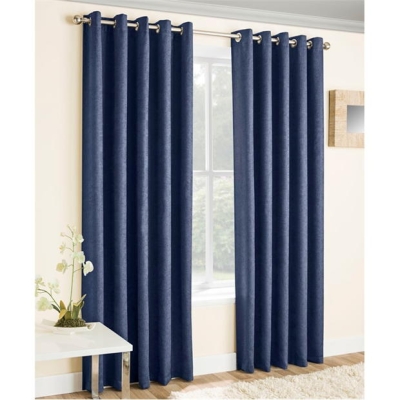 Homelife Vogue Woven Blackout Eyelet Curtains