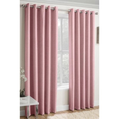 Homelife Vogue Woven Blackout Eyelet Curtains