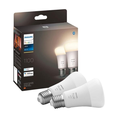 Philips Hue Philips Hue Dimmable White 9.5W E27 2P