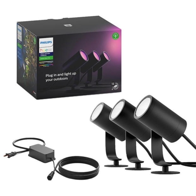 Philips Hue Philips Hue Lily Outdoor Smart Spotlight 3P