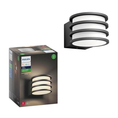 Philips Hue Philips Hue Warm White Lucca Outdoor Wall Light