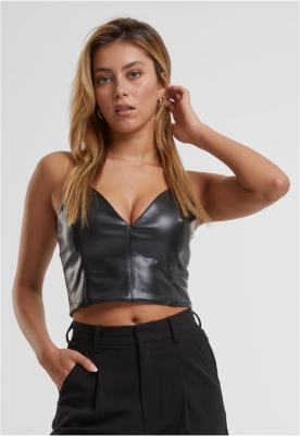 Synthetic piele Top dama Urban Classics