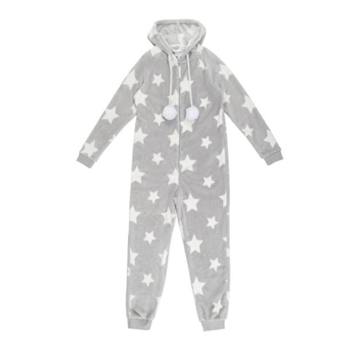 Linea Star Hooded Onesie