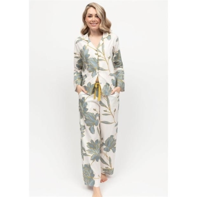 Pijama Cyberjammies Cyber Piper Floral Print Wide Leg Set dama