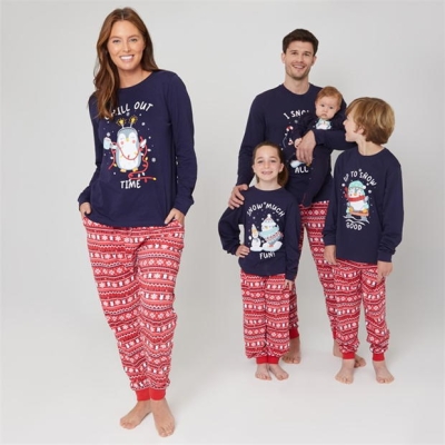 Pijama Linea Family Christmas Penguin Set dama