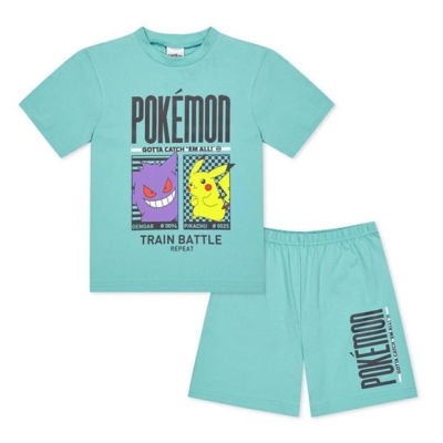 Character Pokemon Maneca Scurta Pj Set