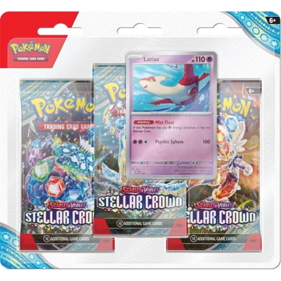 Pokemon TCG: Scarlet & Violet— Stellar Crown Triple Pack