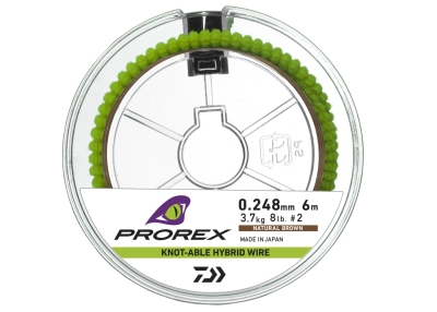 PROREX HYBRID KNOTABLE WIRE 275MM 4,4KG 6M MARO DAIWA