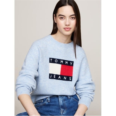 Pulover Blug Bluza trening Tommy Melange Flag Tommy Jeans