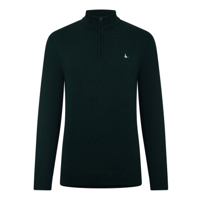 Jack Wills Funnel Neck Half Zip Jumper