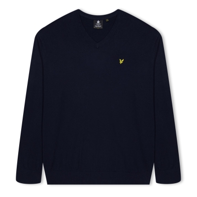 Lyle and Scott Merino V Neck Jumper