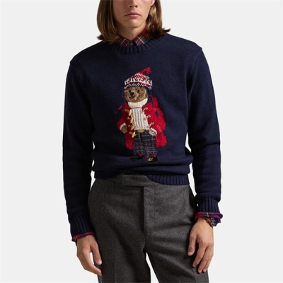 Polo Ralph Lauren Holiday Bear Knit Jumper