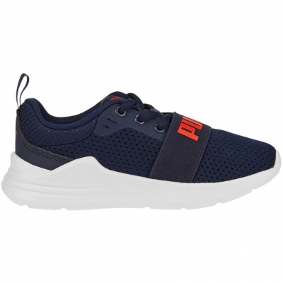 Pantof Puma Wired Run PS 's navy blue 374216 21 copil