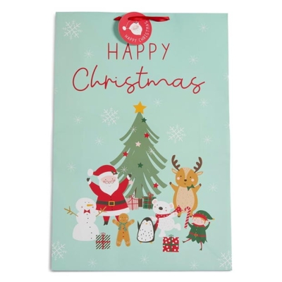 Geanta box The Spirit Of Christmas Santa and Friends Jumbo Gift