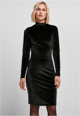 Rochie Velvet Turtle Neck dama Urban Classics