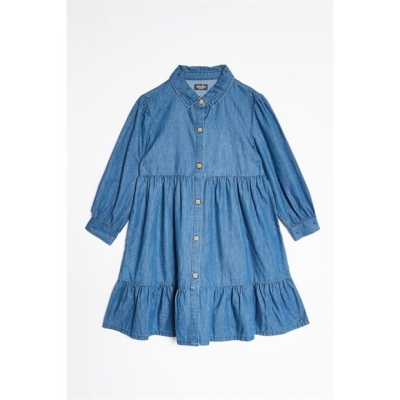 Rochie Studio Denim Tiered