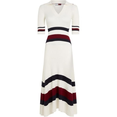 Rochie TOMMY HILFIGER Thl Stripe Co Cashmere