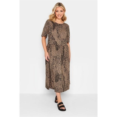 Rochie YOURS Curve Mixed Animal Midi Smock