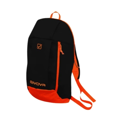 Ghiozdan Rucsac Givova Capo black-orange fluo B046-1028