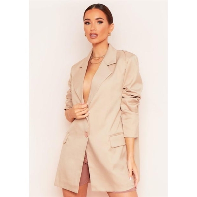 Missy Empire Pocket Detail Oversized Blazer