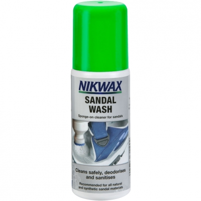 Sanda Sandblast sander Nikwax Wash with a 125ml sponge