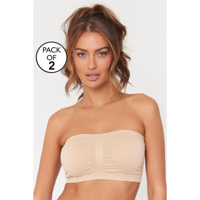 Studio 2 Pack Bandeau Bra