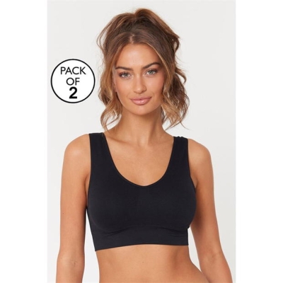 Studio 2 Pack Seam Free Comfort Bra