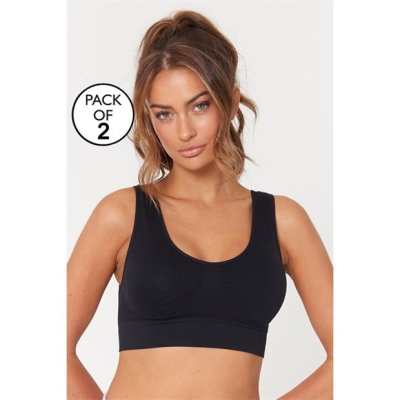 Studio 2 Pack Seam Free Comfort Bra