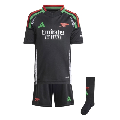 Set complet adidas Arsenal Away Mini 2024 2025 bebelus