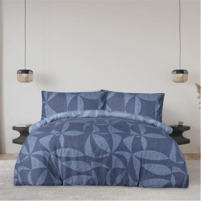 Homelife Out Textured Geo Duvet Set