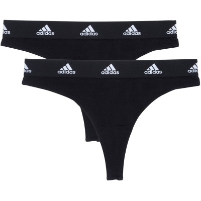 adidas Active Comfort Cotton Thong 2-Pack