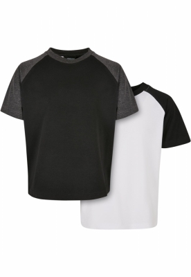 Tricou Raglan Contrast 2-Pack baietel Urban Classics