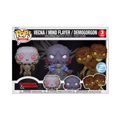 FUNKO POP Games: D&D- Villains 3pk