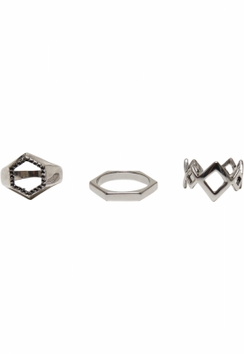 Graphic Ring 3-Pack Urban Classics