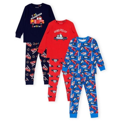 Pijama Firetrap 3 Pack Emergency Set fetita