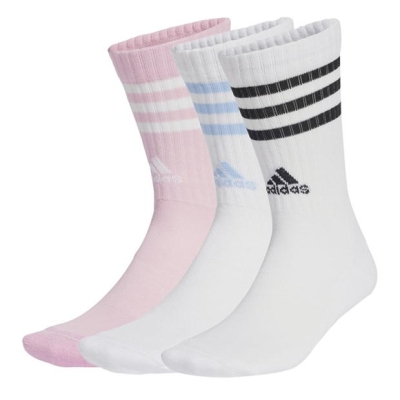 Soseta adidas 3-Stripes Cushioned Crew 3-Pack dama