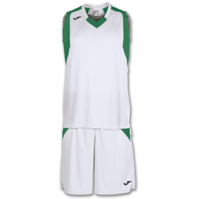 Set Final White-green Sleeveless Joma