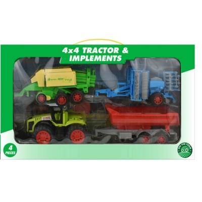 Kandytoys Tractor Set