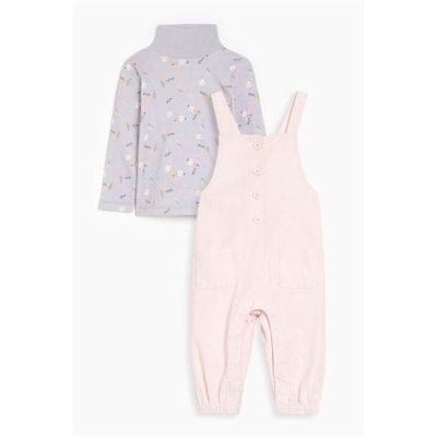 Studio Cord Dungaree Set bebelus fetita