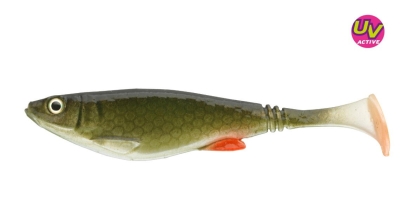 SHAD PROREX BELLY 11CM NATURAL verde ROACH 4BUC PL DAIWA