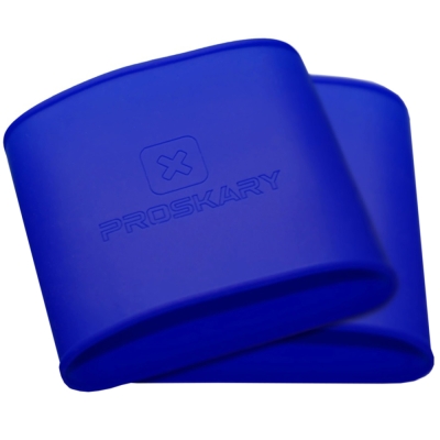 Silicon straps for Proskary protectors blue