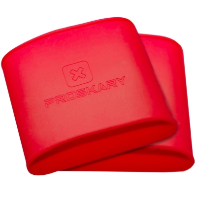 Silicon straps for protectors Proskary red