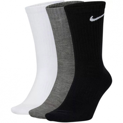 Skarpety Nike Everyday Lt 3 pary czarne, szare, biale SX7676 964