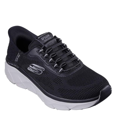 Skechers D Lux Walker 2.0 - Rezinate Slip On Runners barbat