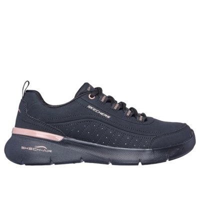 Skechers Duraleather Lace-Up W Memory Foam Runners dama