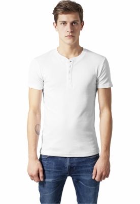 Tricou Slim 1by1 Henley Urban Classics